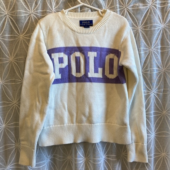 Kids Polo Ralph Lauren Crewneck Logo Sweater - Picture 3 of 8